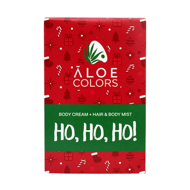Aloe Colors Promo HO HO HO Gift Set Body Cream 100ml and Hair & Body Mist 100ml product photo