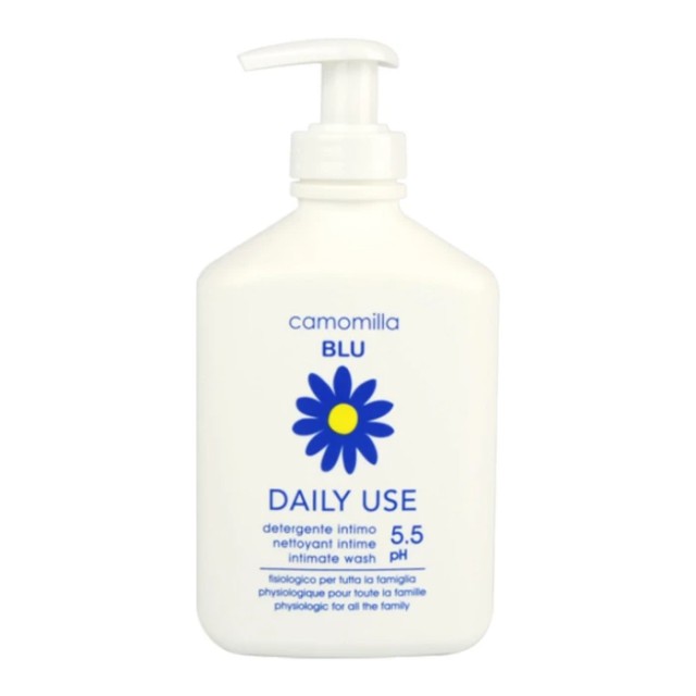Camomilla Blu Daily Use Intimate Wash pH5.5 Υγρό Καθαρισμού Eυαίσθητης Περιοχής 300ml product photo
