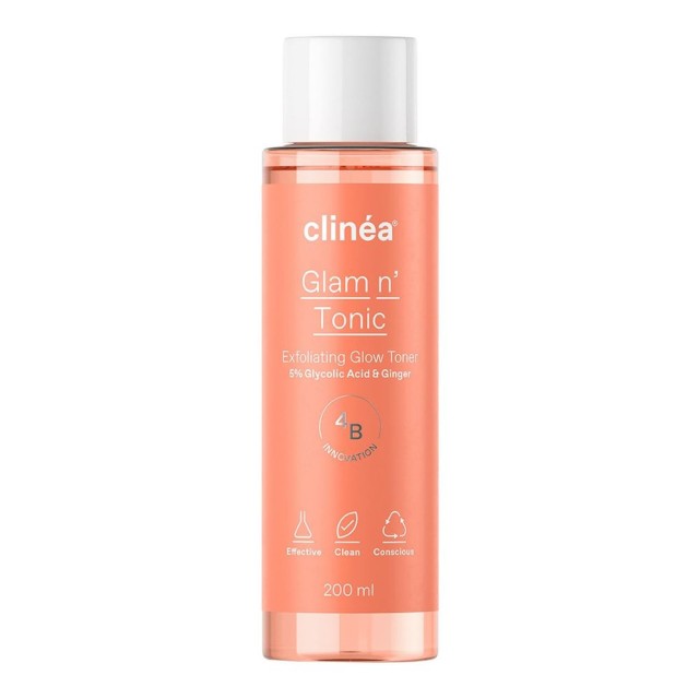 Clinea Glam n Tonic Exfoliating Glow Toner 200ml product photo
