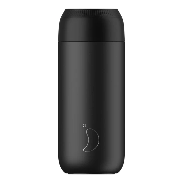 Chillys Series2 Ανοξείδωτο Ισοθερμικό Ποτήρι Καφέ Coffee Cup Abyss Black 500 ml product photo