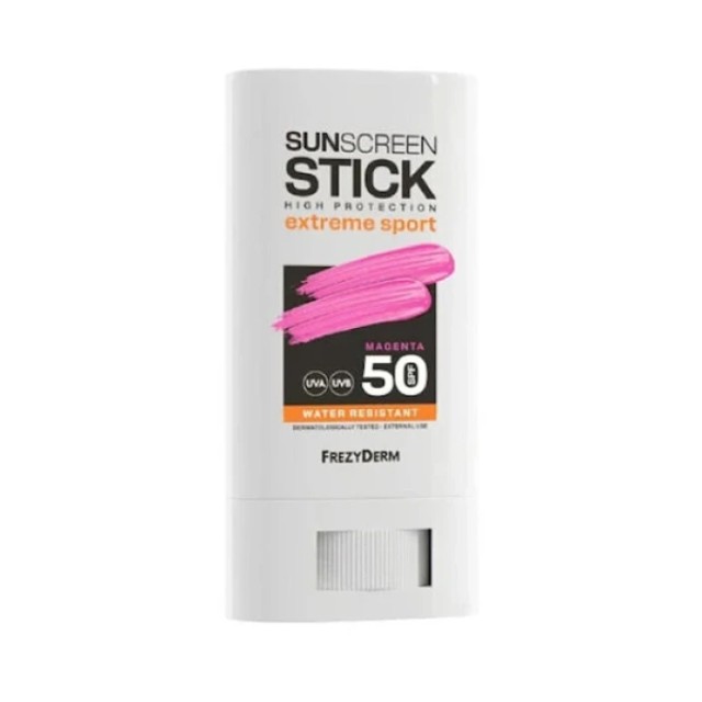 Frezyderm Sun Screen Extreme Sport Stick SPF50 Intense Color Magenta Αντηλιακό για Πρόσωπο & Σώμα με Χρώμα 20ml product photo