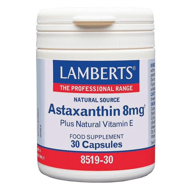 Lamberts Astaxanthin 8mg 30caps product photo