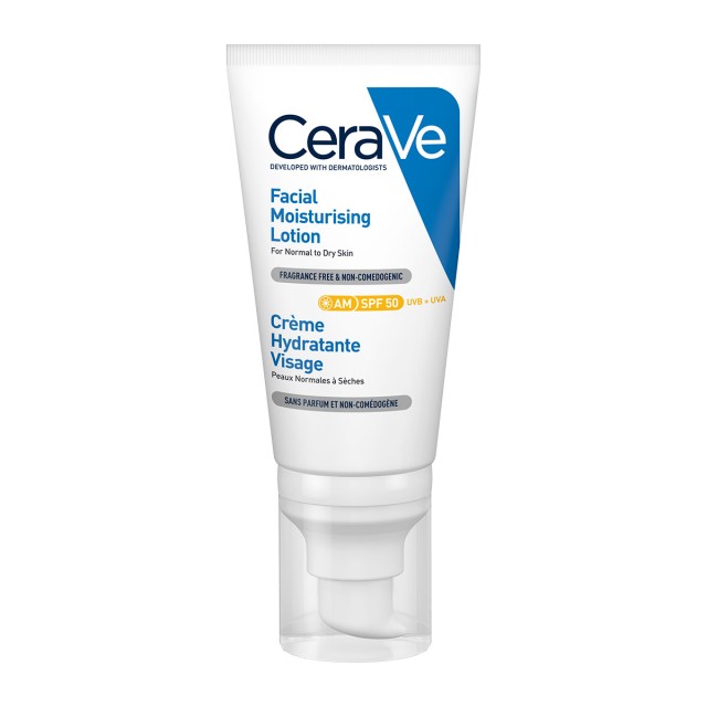 Cerave AM Facial Moisturising Lotion Spf50 52ml product photo