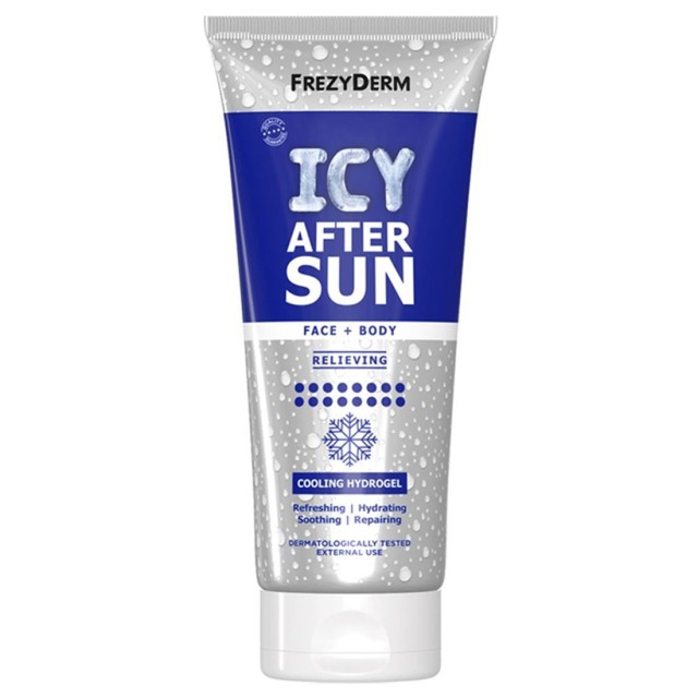 Frezyderm Icy After Sun Face & Body Relieving Cooling Hydrogel 200ml product photo