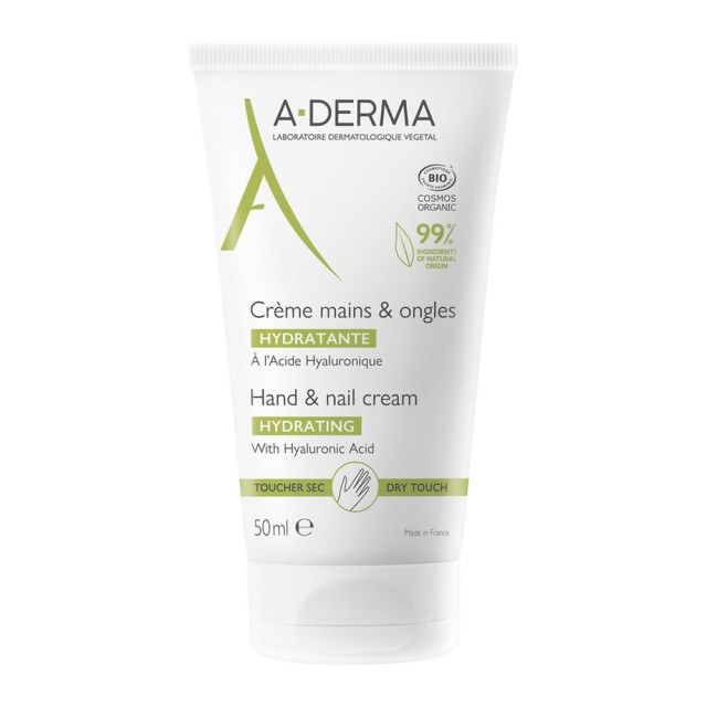 A-Derma Hydrating Hand & Nail Cream 50ml product photo