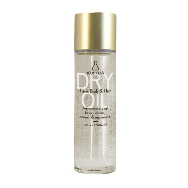 Youth Lab Nourish & Rejuvenate Face, Body & Hair Dry Oil Ξηρό Λάδι Θρέψης, Ενυδάτωσης & Προστασίας για Πρόσωπο, Σώμα & Μαλλιά 100ml product photo