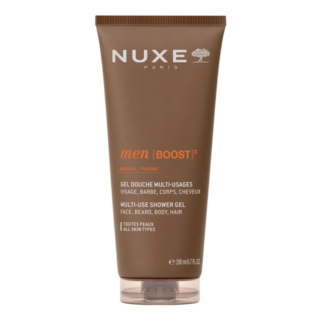 Nuxe Men Boost Multi Use Shower Gel Ανδρικό Αφρόλουτρο Πρόσωπο, Σώμα και Μαλλιά 200ml product photo