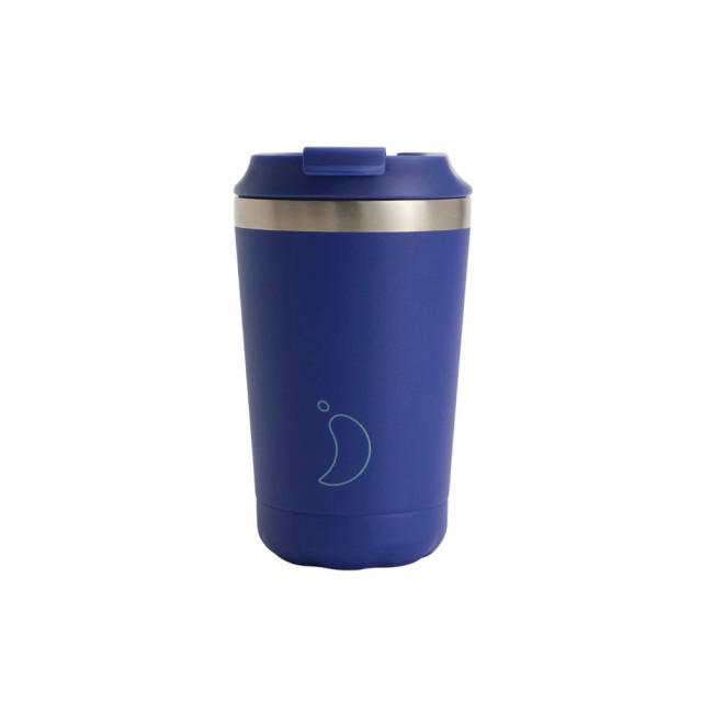 Chillys Ανοξείδωτο Ισοθερμικό Ποτήρι Καφέ Coffee Cup Matte Blue 340ml product photo