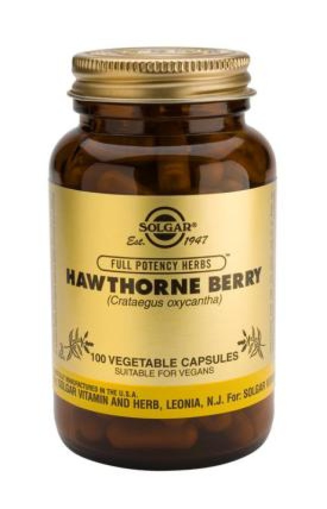 Solgar Hawthorne Berry 100 Veg.Caps product photo
