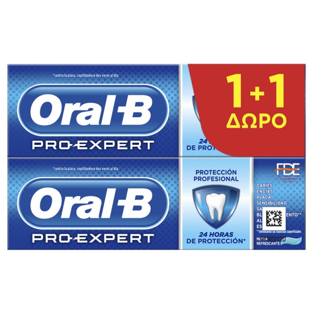 Oral-B Promo Pro-Expert Thoothpaste 2x75ml 1+1 Δώρο product photo