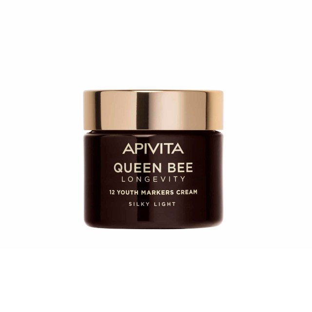 Apivita Queen Bee Longevity Light Day Cream Ελαφριά Βελούδινη Κρέμα Για Δράση Σε 12 Δείκτες Νεότητας 50ml product photo