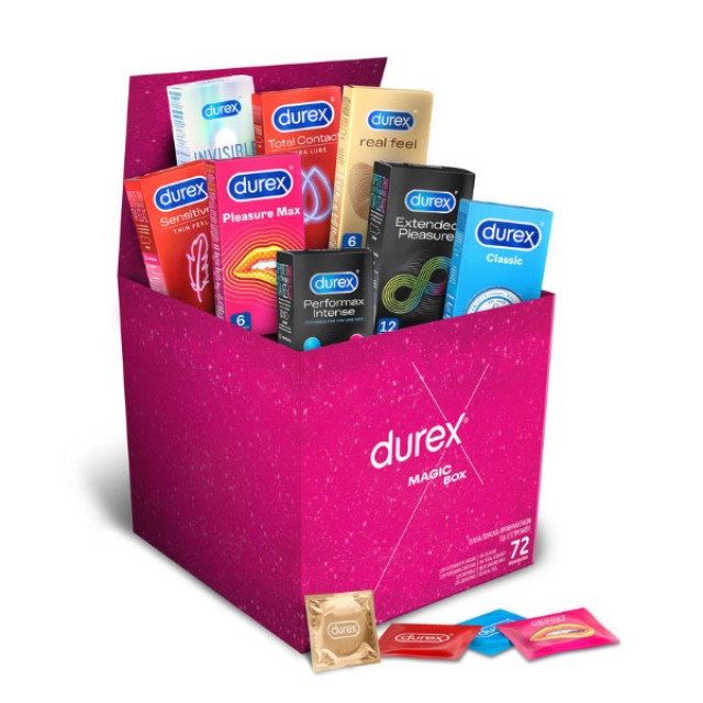Durex Magic Box Προφυλακτικά για Εξερεύνηση 72τεμ product photo