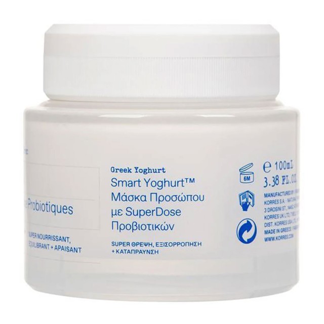 Korres Greek Yoghurt Smart Probiotic SuperDose Face Mask 100ml product photo