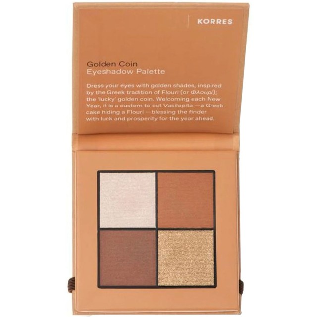 Korres Eyeshadow Palette Golden Coin 5gr product photo