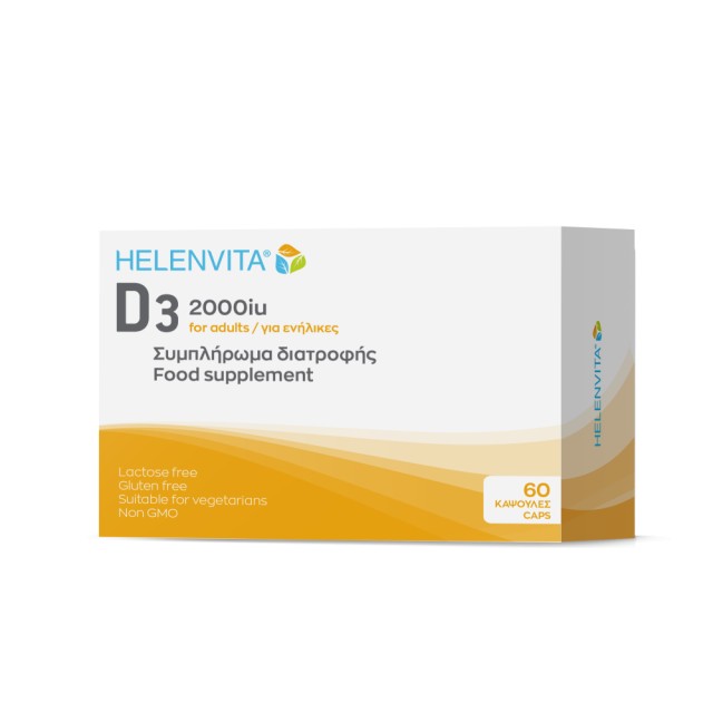 Helenvita Vitamin D3 2.000 Iu 60 caps product photo