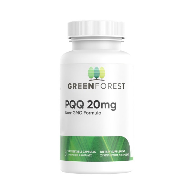 Green Forest PQQ 20mg Φόρμουλα για την Μνήμη & την Συγκέντρωση 60caps product photo