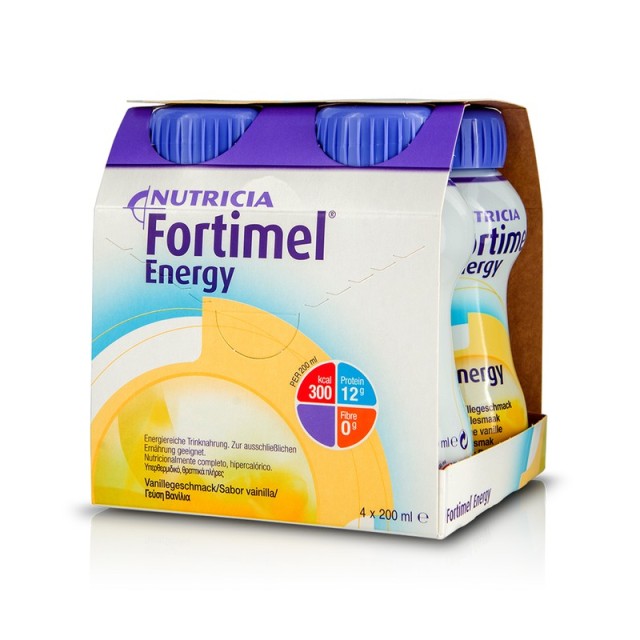 Nutricia Fortimel Energy Βανίλια 4x200 ml product photo