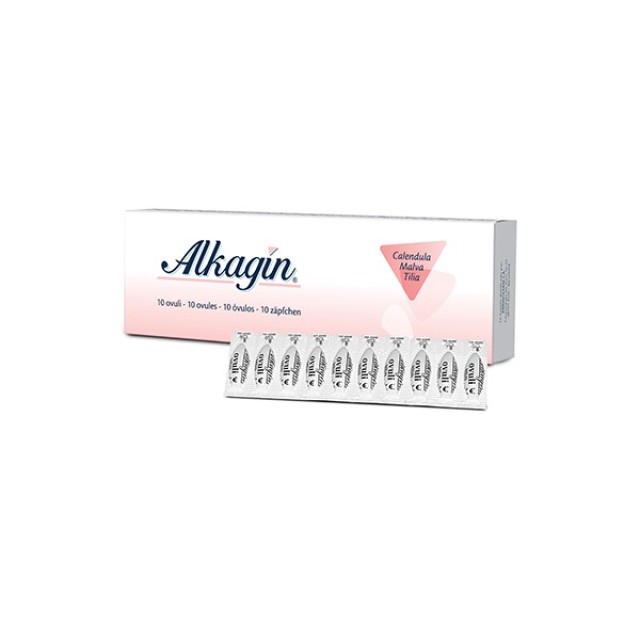 Epsilon Health Alkagin Ovules Κολπικά Υπόθετα 10 x 3 gr product photo