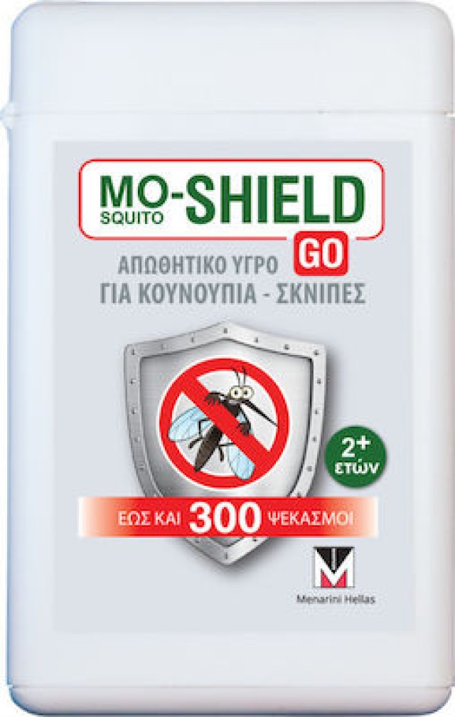 Menarini Mo-Shield Go Απωθητικό Για Κουνούπια-Σκνίπες 2+Ετών Έως 300 Ψεκασμοί product photo
