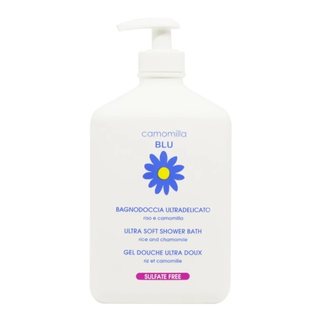 Camomilla Blu Ultra Soft Shower Bath Αφρόλουτρο Χωρίς Θειικά Άλατα 500ml product photo