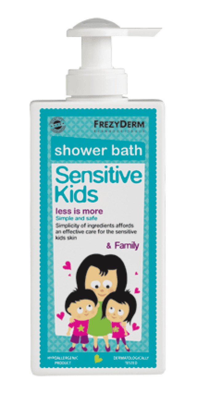 Frezyderm Sensitive Kids Shower Bath 200 ml product photo