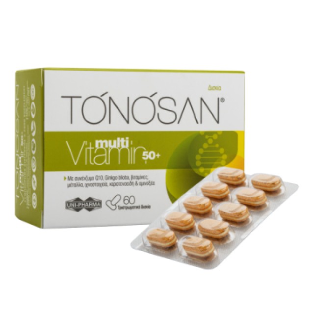 Unipharma Tonosan Multivitamin 50+ 60 tabs product photo