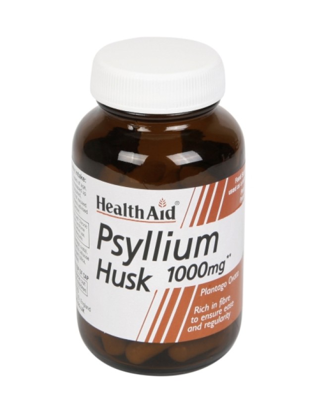 Health Aid Psyllium 1000 mg 60 caps product photo