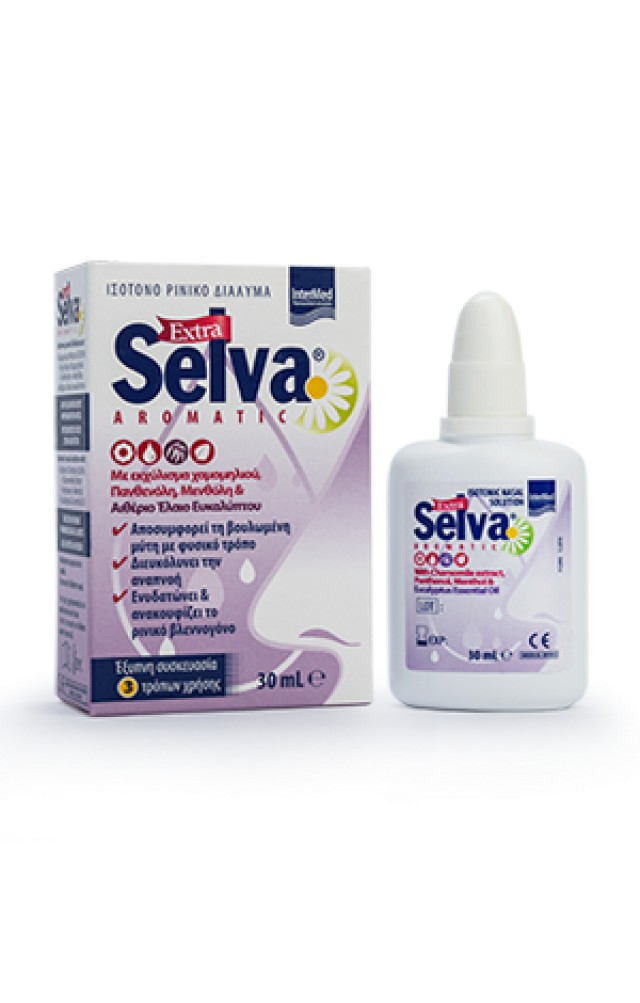 Intermed Selva Drops Aromatic Extra 30 ml Με Άρωμα Ευκάλυπτο & Μέντα product photo