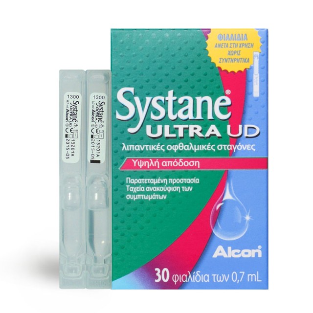 Systane Ultra UD Λιπαντικές Οφθαλμικές Σταγόνες 30x0.7 ml product photo