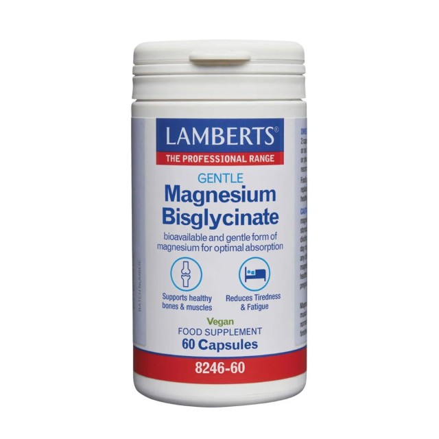 Lamberts Gentle Magnesium Bisglycinate 60caps product photo