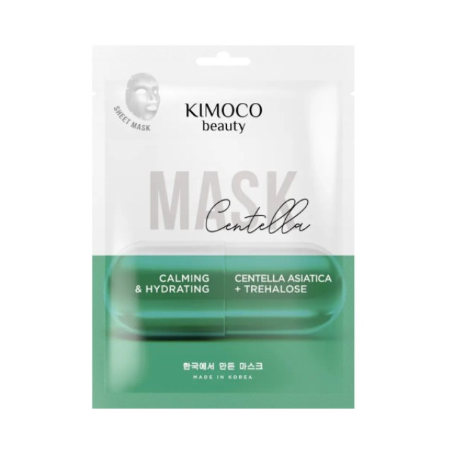 KIMOCO Beauty Mask Centella Καταπραϋντική και Ενυδατική Μάσκα Προσώπου με Εκχύλισμα Ελαίου Σεντέλλα και Τρεχαλόζη 23ml product photo