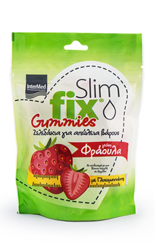 Intermed Slim Fix Strawberry Gummies 42 τμχ product photo