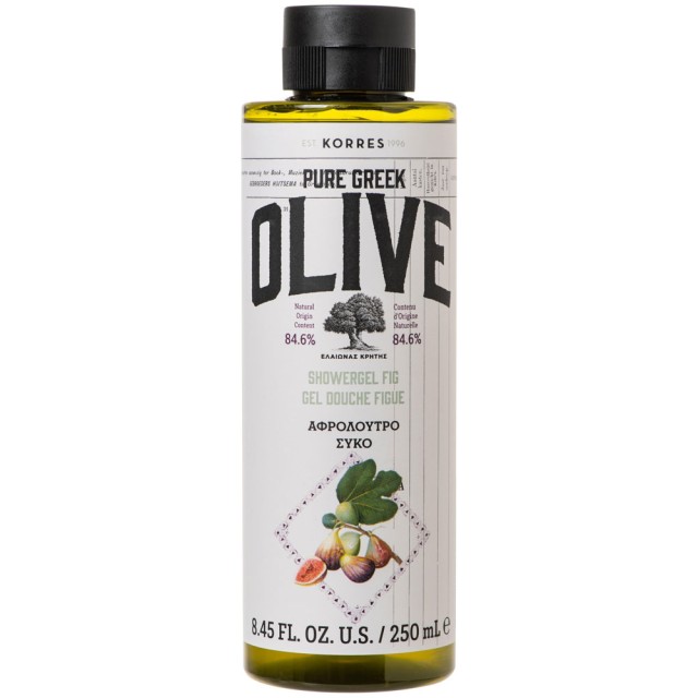 Korres Pure Greek Olive Shower Gel Fig Αφρόλουτρο Σύκο 250ml product photo