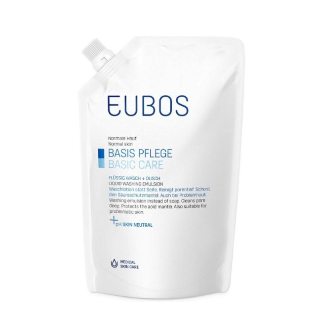 Eubos Refill Blue Liquid Washing Emulsion 400 ml product photo
