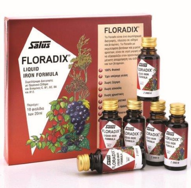 Power Health Floradix 10 X 20 ml product photo