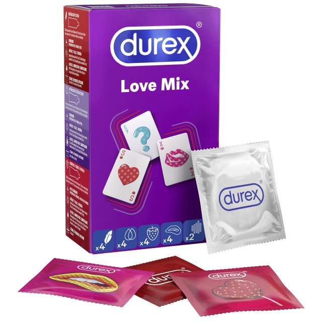 Durex Love Mix Collection 18 τεμ product photo