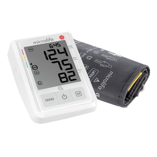 Microlife B3 AFIB Blood Pressure Monitor Ψηφιακό Πιεσόμετρο Μπράτσου 1 Τεμ product photo