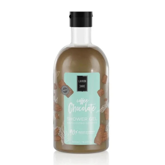 Lavish Care Coffee Chocolate Bath & Shower Αφρόλουτρο Gel με Άρωμα Σοκολάτα - Καφέ 500ml product photo