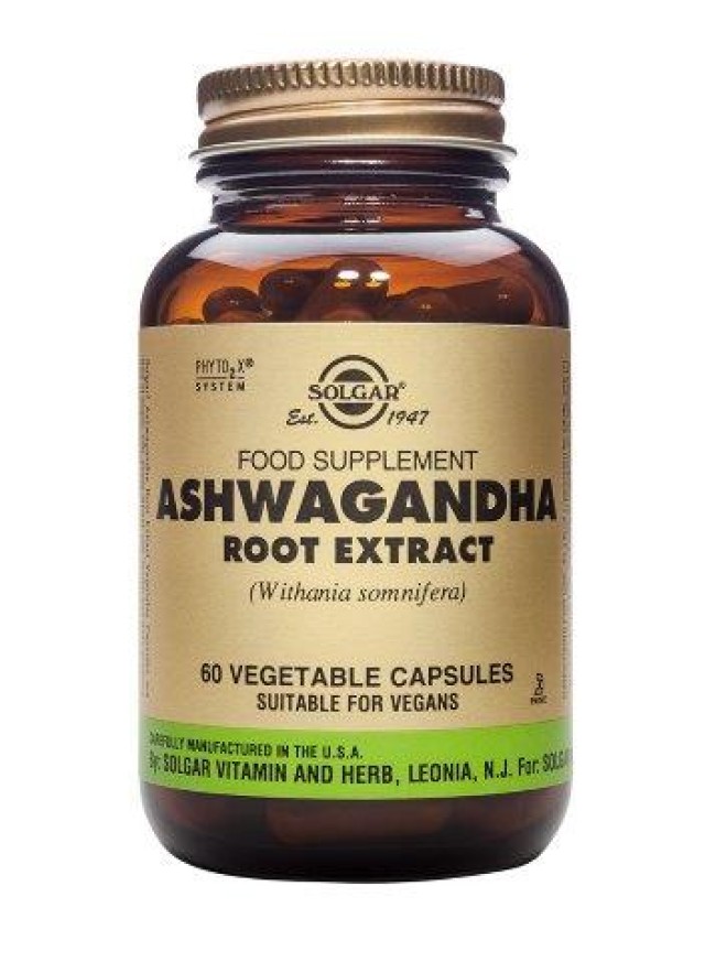 Solgar Ashwagandha Root Extract 60 Veg.Caps product photo