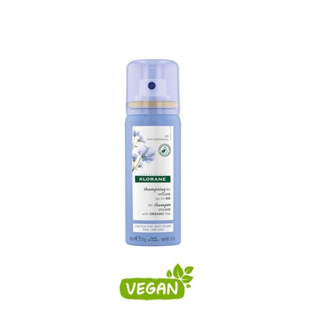 Klorane Linum Dry Shampoo για Όγκο με Ίνες Βιολογικού Λιναριού 50ml product photo
