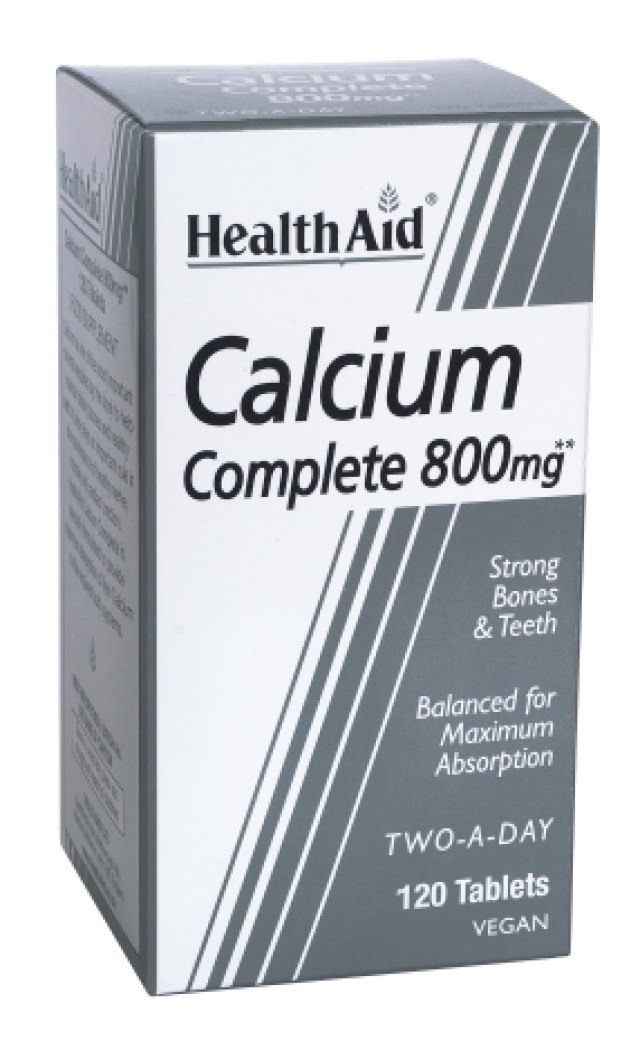 Health Aid Calcium Complete 800 mg 120 tabs product photo