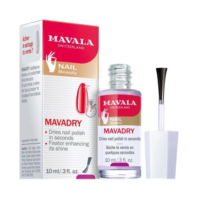Mavala Mavadry Ταχύ-Στεγνωτικό Top Coat Βερνικιού 10 ml product photo
