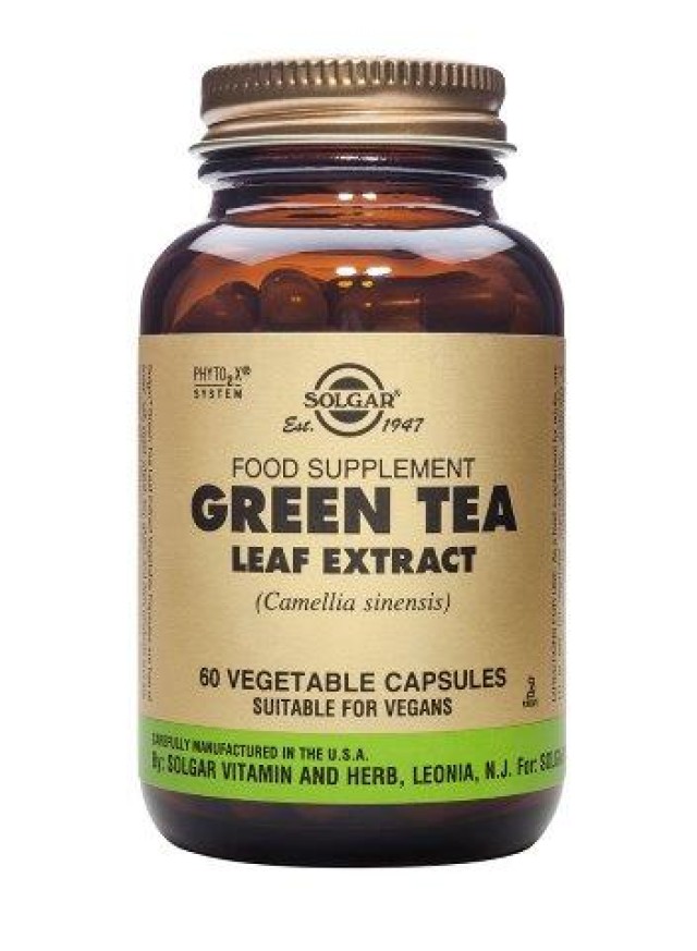 Solgar Green Tea Leaf Extract 60 Veg.Caps product photo