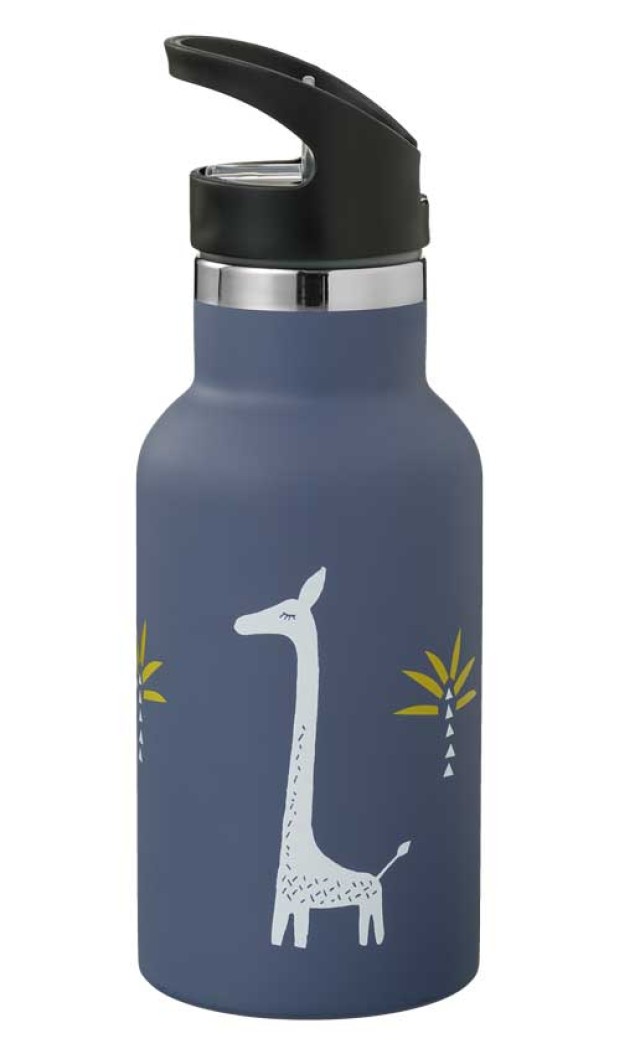 Fresk Θερμός Με Διπλό Τοίχωμα Από Ανοξείδωτο Ατσάλι Και Ενσωματωμένο Καλαμάκι 350ml - Giraf product photo