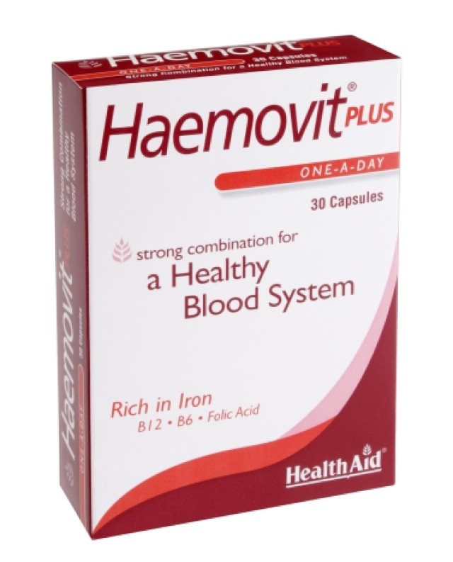Health Aid Haemovit Plus 30 caps product photo
