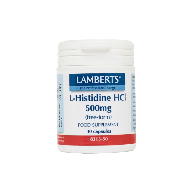 Lamberts L-Histidine 500Mg 30 Κάψουλες product photo