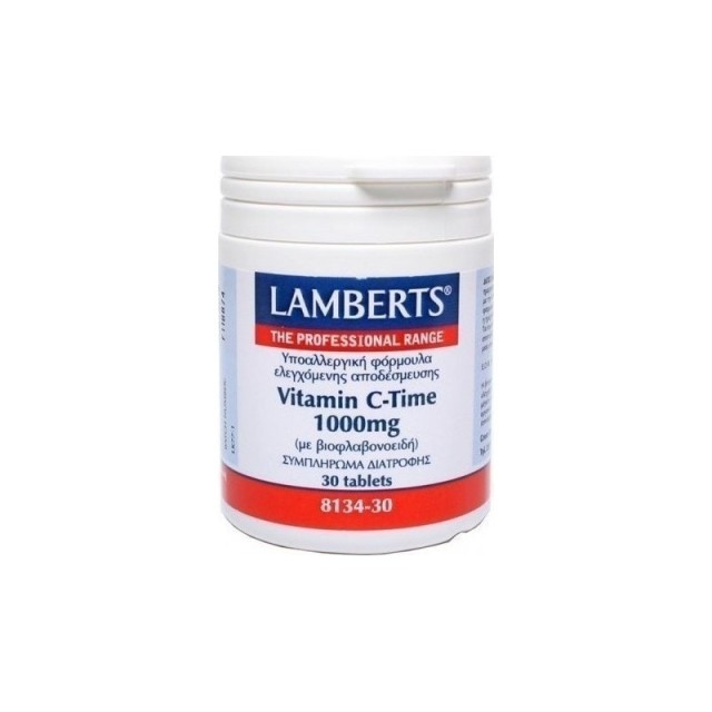 Lamberts C-1000Mg Time Release 30 Ταμπλέτες product photo