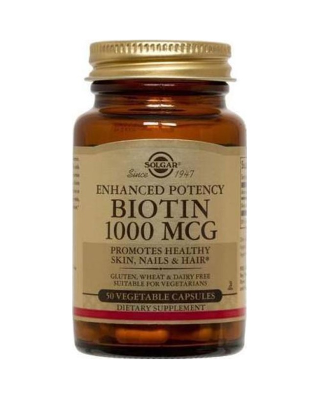 Solgar Biotin 1000 mg 50 Veg.Caps product photo
