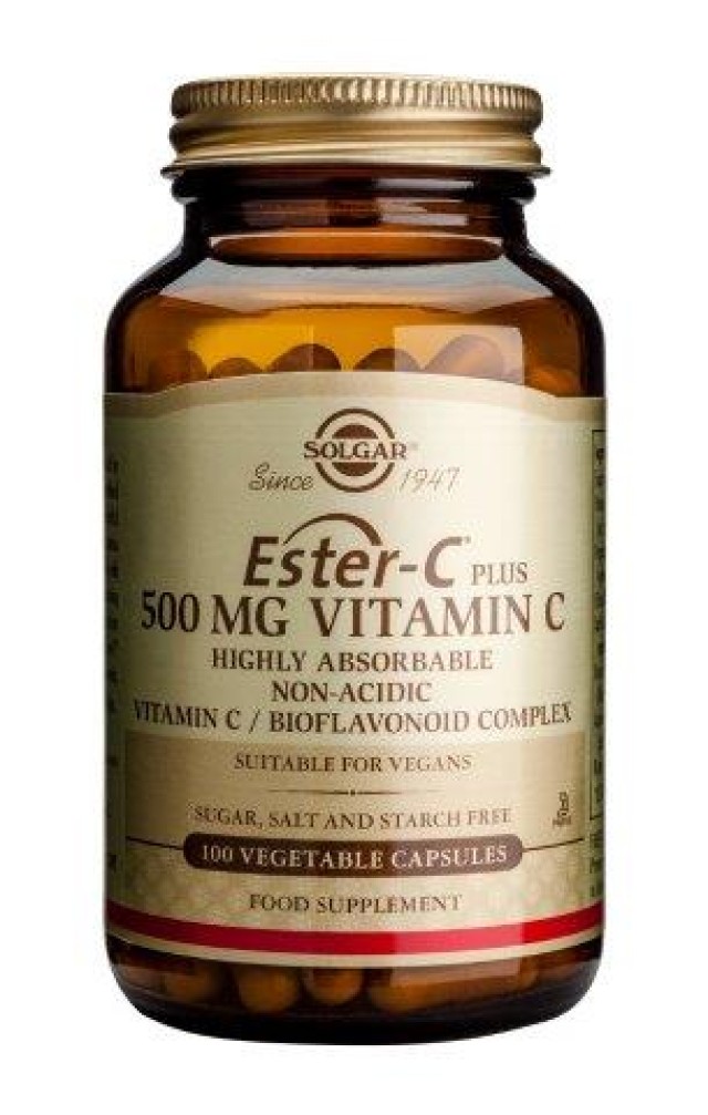 Solgar Ester-C 500 mg 100 Veg.Caps product photo