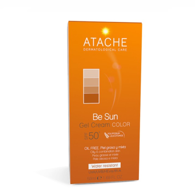 Atache Be Sun Gel-Cream Color SPF50 50 ml product photo